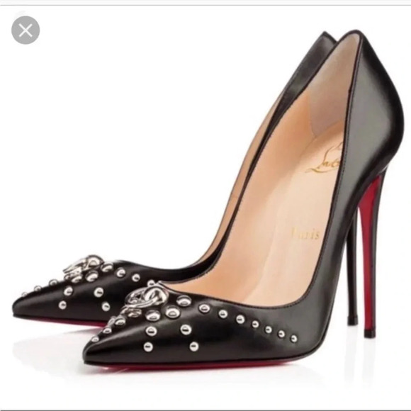 Christian Louboutin Shoes - Christian Louboutin So Kate black door knock heels size 37